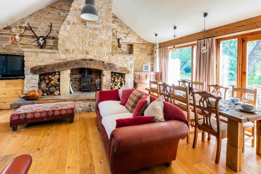 Four Bed Barn Conversion Junction 37 38 M1 Barnsley Exteriör bild